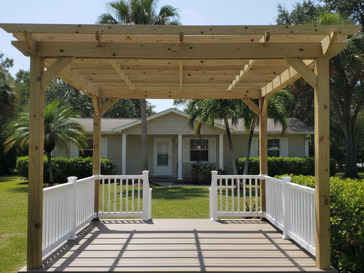 Quantum Deck crew at work on a home in Coral Springs, FL